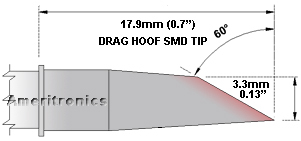 Drag Hoof Soldering Tips
